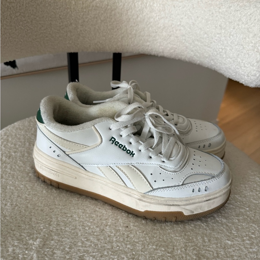 Reebok Classic White Platform Sneakers